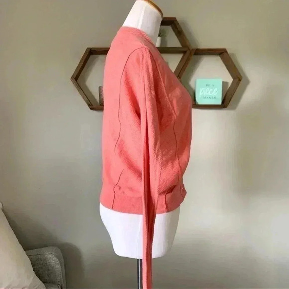 Mossimo pink cinched cardigan sweater - Picture 2 of 4